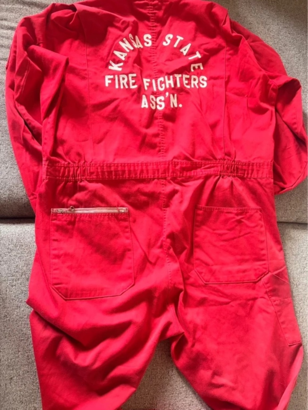 Red Horror Halloween jumpsuit